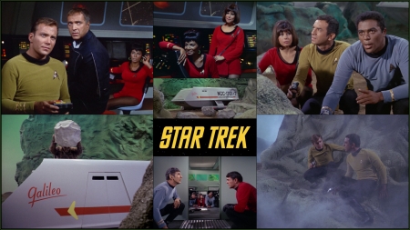 The Galileo Seven - Scotty, The Galileo Seven, Boma, McCoy, Mears, Spock, Star Trek, Geatano, Kirk, Latimer, Uhura, TOS, Commisioner Ferris