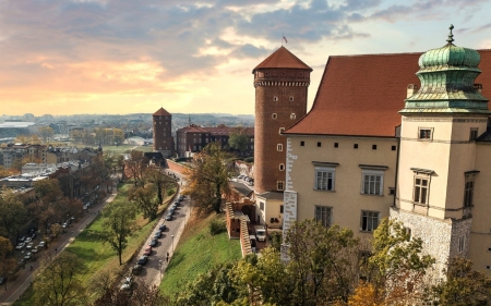 Wawel Castle, Krakow, Poland - Krakow, castle, city, Poland