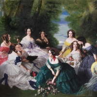 The Empress Eugenie Surrounded by her Ladies by Franz Xaver Winterhalter