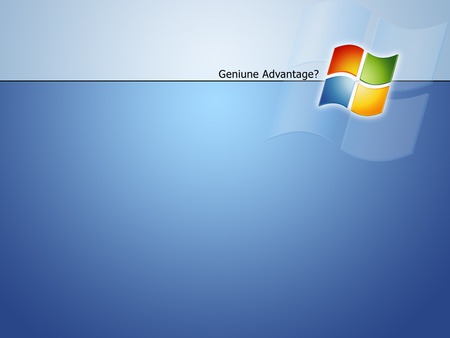 Geniune Advantage - technology, windows, vista