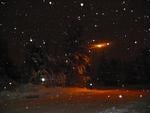 Streetlight Snow