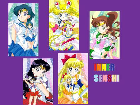 Inner Senshi - sailor moon, sailor mercury, sailor mars, sailor jupiter, sailor venus