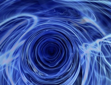 Aqua IV - 3d and cg, abstract, blue