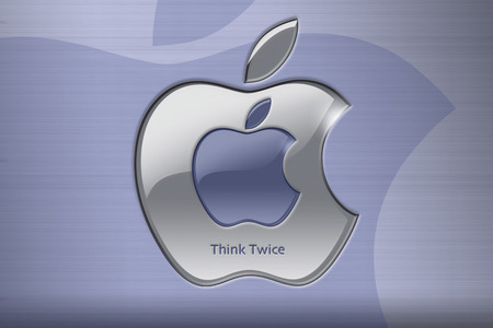 Think Twice - apple, technology