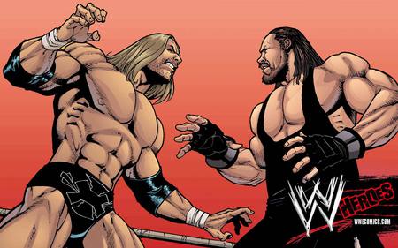 Fight-Scene. - sports, wrestling, comics, heroes, anime, warriors, triple-h, wwe