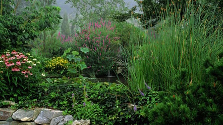 GARDEN - hd, nature, landscape, photo, widescreen