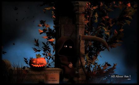 Halloween - halloween, 3d