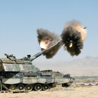 BRITISH ARMY AS90 BRAVEHEART SP 155MM ARTILLERY