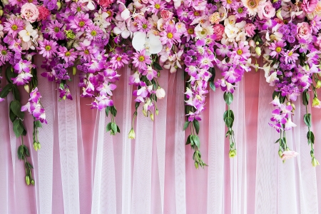 ♥ - summer, wedding, flower, pink, vara