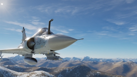 Mirage 2000C - Jet, Mirage, Nose, 2000C