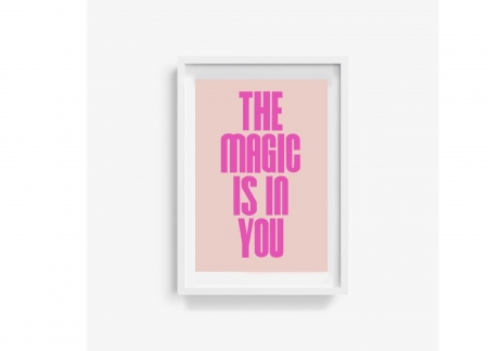 ♥ - white, pink, magic, frame, quote, card
