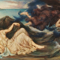 Port after Stormy Seas by Evelyn de Morgan