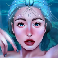 Zodiac ~ Pisces by Paola Melendez Roca