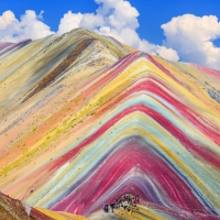 Peru Vinicunca Rainbow Mountain