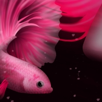 Zodiac ~ Pisces (detail) by Paola Melendez Roca