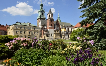 Summer in Krakow, Poland - Medieval & Architecture Background ...