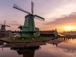 Windmills in Netherlands