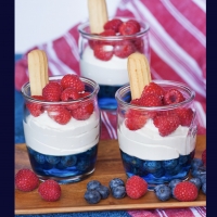 Red, White & Blue Confection