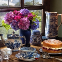 Hydrangeas Still Life