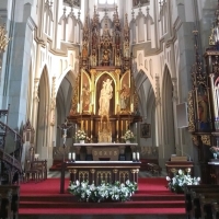 Church Altar in Poland