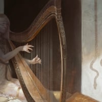 Athanor the harp player