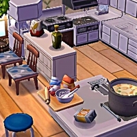 Animal Crossing Kitchen Interior