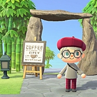 Animal Crossing Cafe Entrance