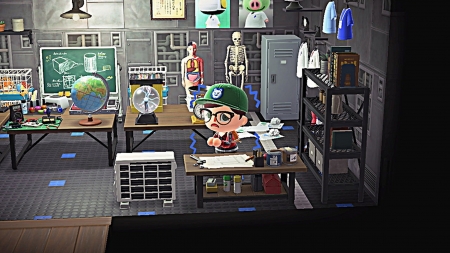 Animal Crossing Lab - Lab, Sciences, Room, Villager