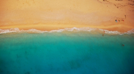 Seashore - summer, shore, scene, seashore, landscape, wallpaper, nature, beach