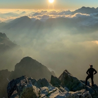 Sunrise in Tatry, Poland