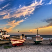 Boats on Beach