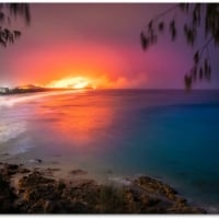 FIRE, SUNSHINE COAST, QLD, AUSTRALIA