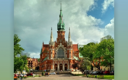 Church in Krakow, Poland