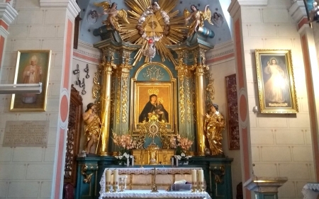 Church Altar in Poland - altar, church, Krakow, Poland