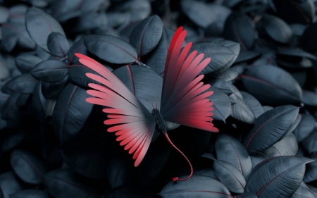 Butterfly Leaves Artwork