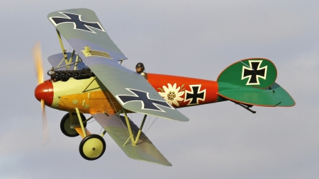 Albatros D.III - World War One, World War One Aircraft, Albatros D III, Fighter Planes