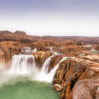 Shoshone Falls on the Snake River, Idaho