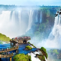 IGUAZU  Waterfalls..Brazil..