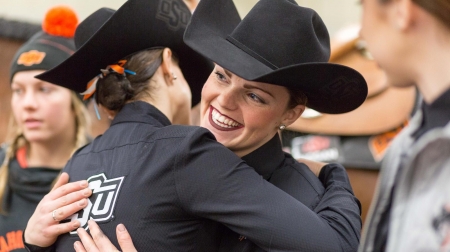 Rodeo Winner - hats, cowgirls, hugs, rodeo