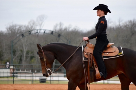 Born To Ride - cowgirls, horses, hats, ranch, brunettes