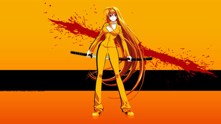 Tenjou Tenge - tenjou, kill bill, battles, samurai, tenjou tenge, wall, anime, aya, tenge, series