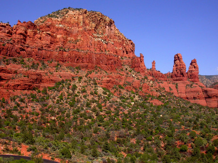 Red Rocks - nevada, rocks, deserts