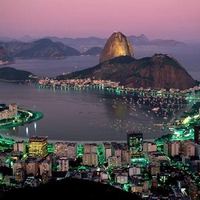 Rio de Janeiro at Night