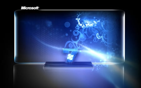 Open standard Windows7 - windows7, desktop, wallpaper