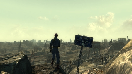 Fallout 3 Wastelands - wastelands, ruins, fallout 3, fallout