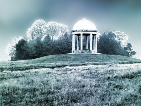 COLD TOWER - winter, tower, snow