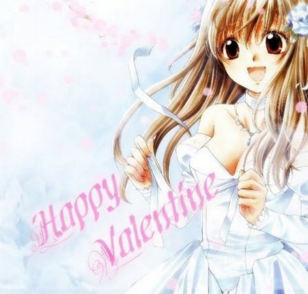 Happy Valentine - anime, love, valentine