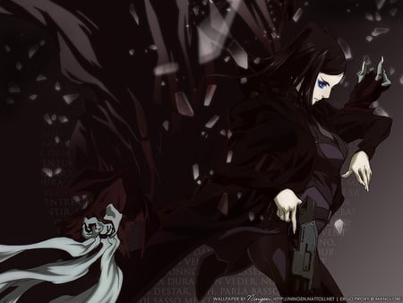 Ergo proxy  - ergo proxy, smashed face, bad ass, gunz