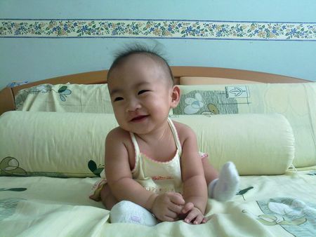 amber's smile - beverly bundusan, baby amber