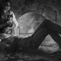 The fire's lullaby